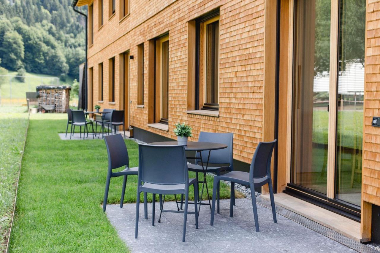 Am Greben Apartments Drei - Vier - Fuenf Bezau Buitenkant foto