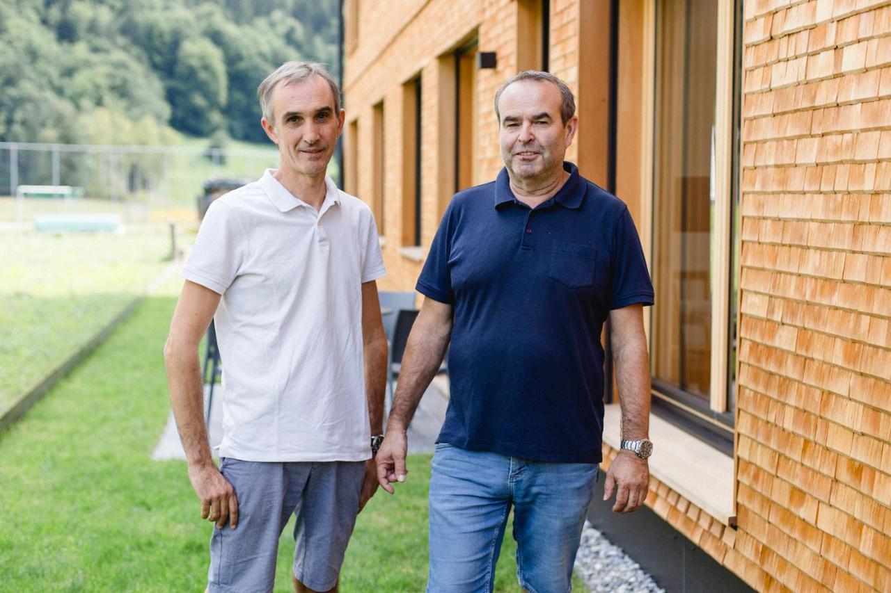 Am Greben Apartments Drei - Vier - Fuenf Bezau Buitenkant foto